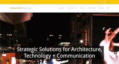 Desktop Screenshot of metropolitaninteractive.com